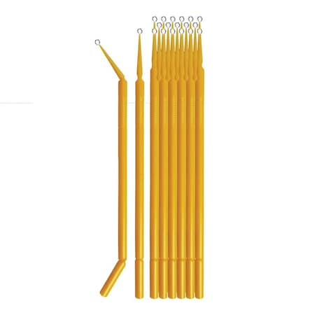 Pro-Tek Spray Equipment PAINT APPLICATORS YELLOW  1.5 MM 25 PER PACK 9437